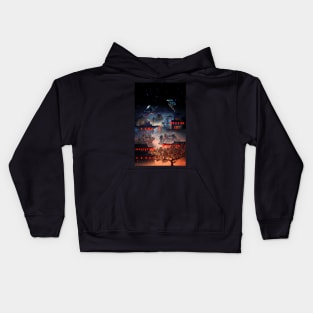 Japanese city Kids Hoodie